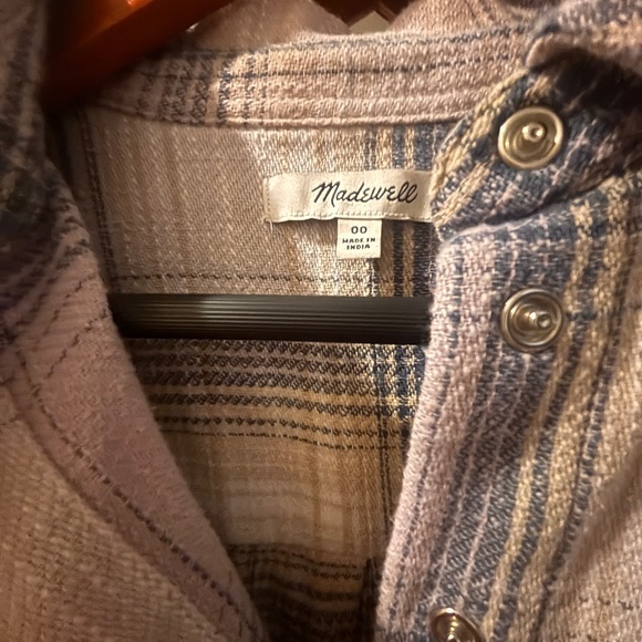 Madewell Multicolor Plaid Shirt - Picture 3 of 4